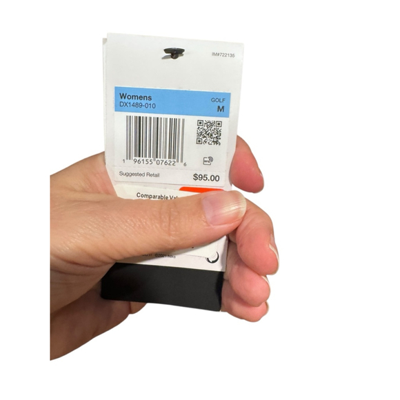 Women's Nike dri fit uv advantage Golf Jacket Size M Black - Picture 3 of 3